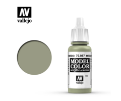 Vallejo Vallejo Model Color Acrylic Paint Medium Grey 17mL