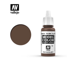 Vallejo Vallejo Model Color Acrylic Paint Flat Brown 17mL