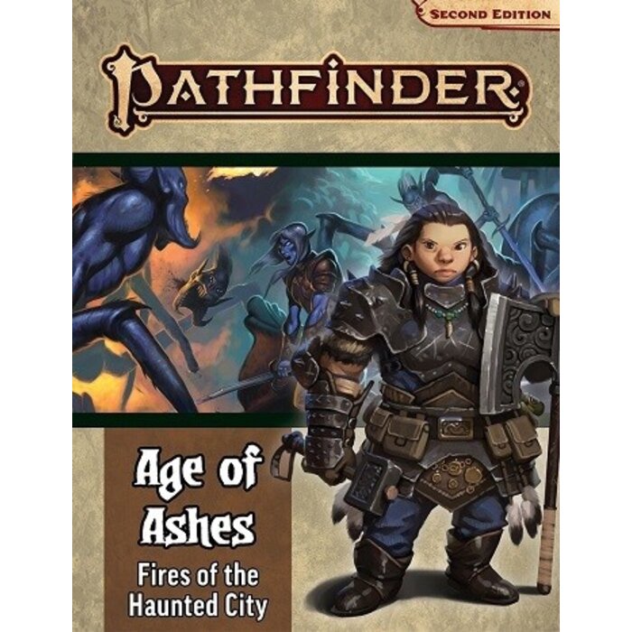 Paizo Publishing Pathfinder RPG 2E Adventure Path Age of Ashes (4 of 6) Fires of the Haunted City