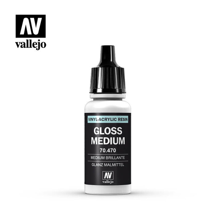 Vallejo Vallejo Acrylic Paint Gloss Medium