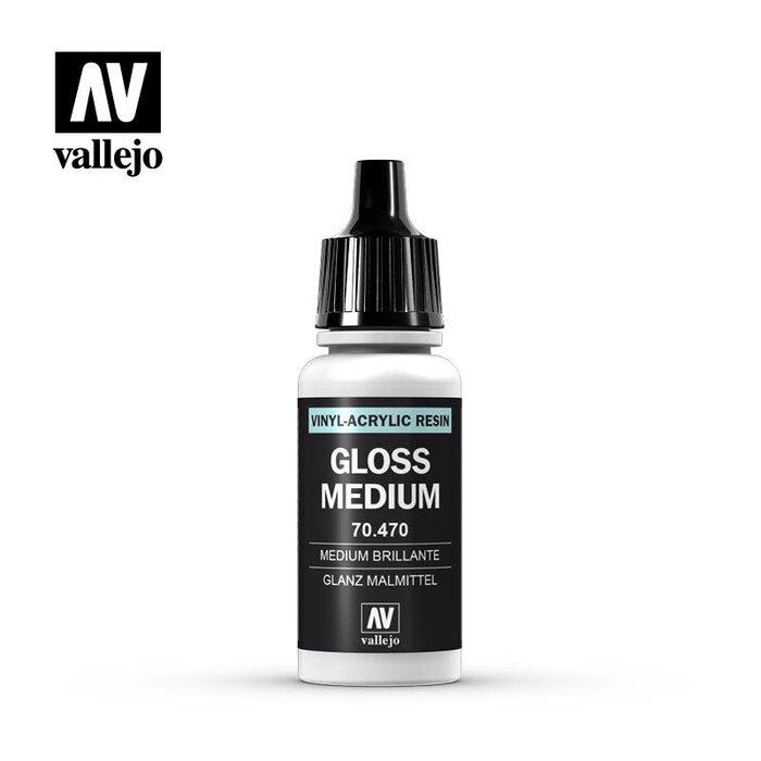 Vallejo Vallejo Acrylic Paint Gloss Medium