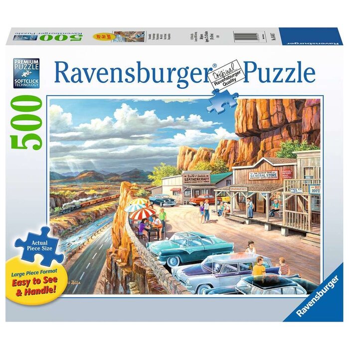 Ravensburger 500 pcs - Scenic Overlook (Large Piece Format)