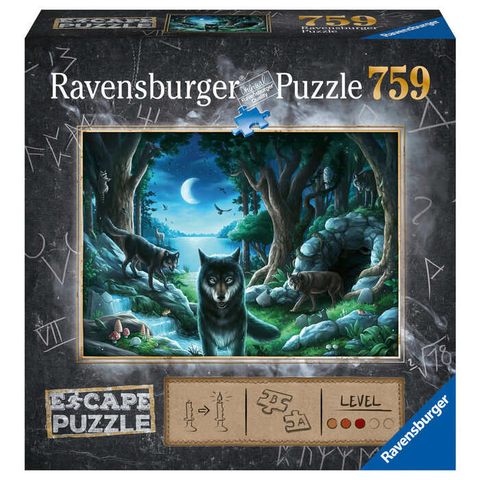 Ravensburger 759 pcs - The Curse of the Wolves Escape Puzzle