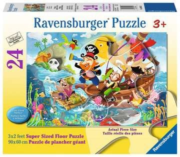 Ravensburger 24 pcs - Land Ahoy! (Floor Puzzle)