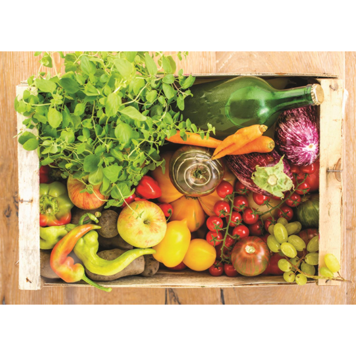 Jumbo Puzzles 500 pcs - Fruit and Vegetable Box