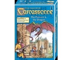 Z-Man Games Carcassonne First Edition Expansion 3: The Princess & The Dragon