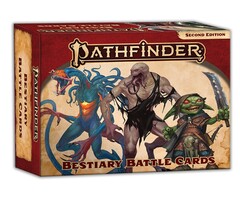 Paizo Publishing Pathfinder RPG 2E Bestiary 1 Battle Cards