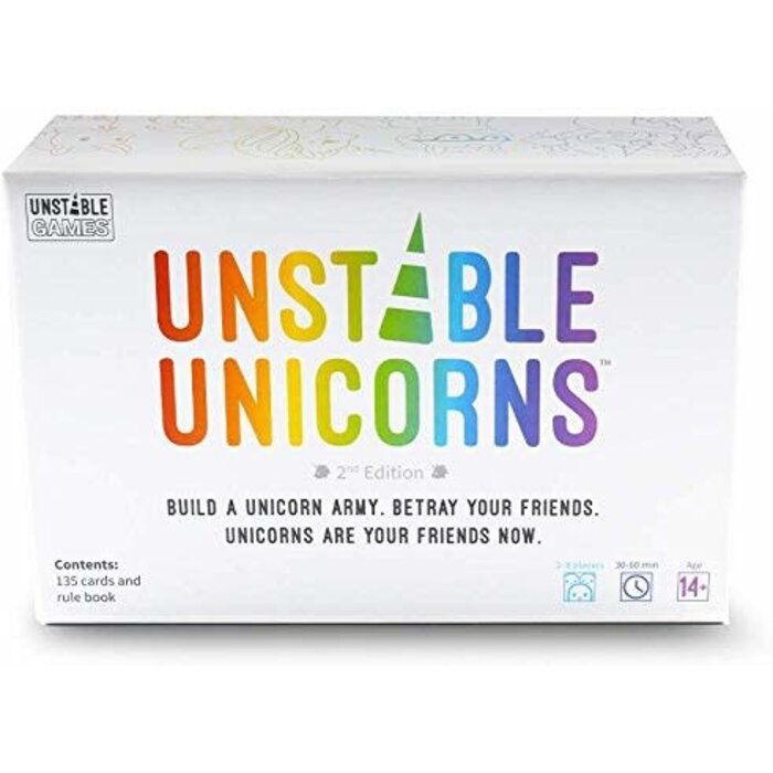 TeeTurtle Games Unstable Unicorns
