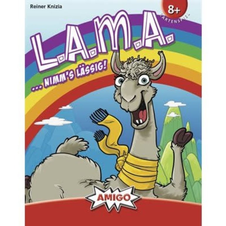 L.L.A.M.A. The Card Game (Llama) Boardgames.ca
