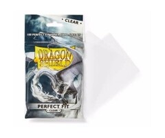 Arcane Tinmen Sleeves - 63x88mm - Dragon Shield - 100/pk - Perfect Fit - Clear