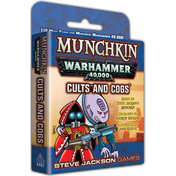 Steve Jackson Games Munchkin Warhammer 40K: Cults & Cogs Expansion