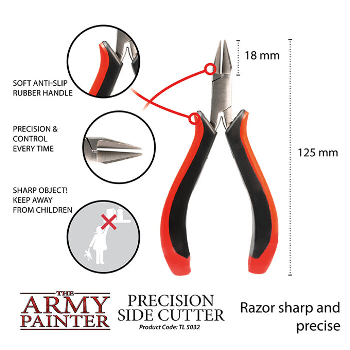 The Army Painter Miniature & Model Tools: Precision Side Cutter