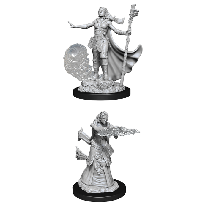 Wizkids/NECA LLC Nolzur's Marvelous Miniatures: Human Wizard Female (2020)