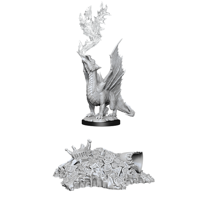 Wizkids/NECA LLC Nolzur's Marvelous Miniatures: Gold Dragon Wyrmling