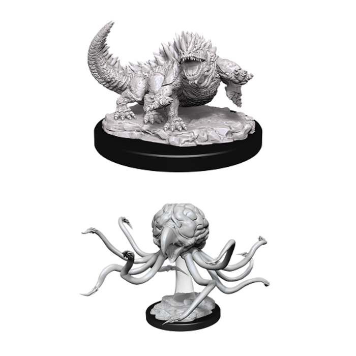 Wizkids/NECA LLC Nolzur's Marvelous Miniatures: Grell & Basilisk