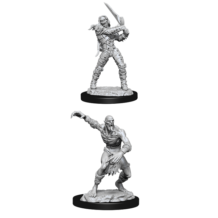 Wizkids/NECA LLC Nolzur's Marvelous Miniatures: Wight & Ghast