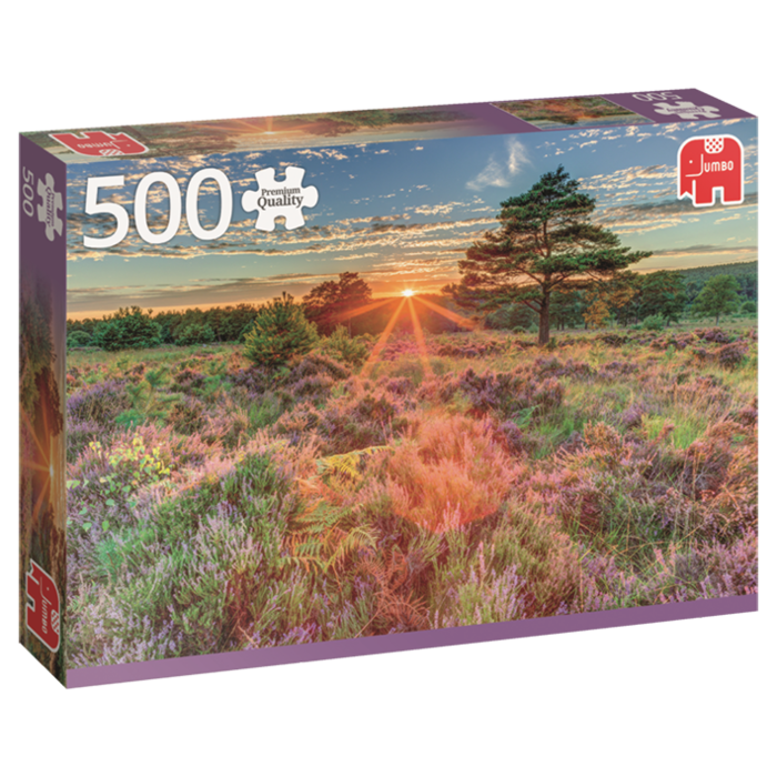 Jumbo Puzzles 500 pcs - Heather at Sunset