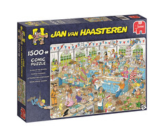 Jumbo Puzzles 1500 pcs - Jan van Haasteren: Clash of the Bakers