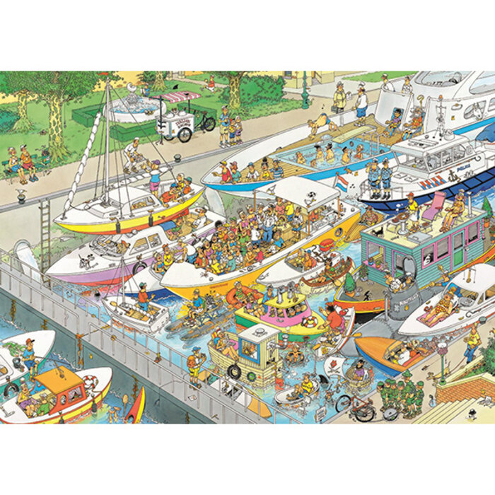 Jumbo Puzzles 1000 pcs - Jan van Haasteren: The Locks