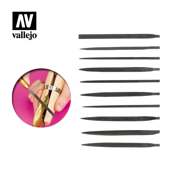 Vallejo Needle File Set