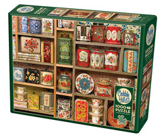 Cobble Hill Puzzles 1000 pcs - Vintage Tins