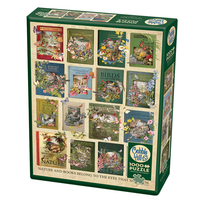 Cobble Hill Puzzles 1000 pcs - The Nature of Books