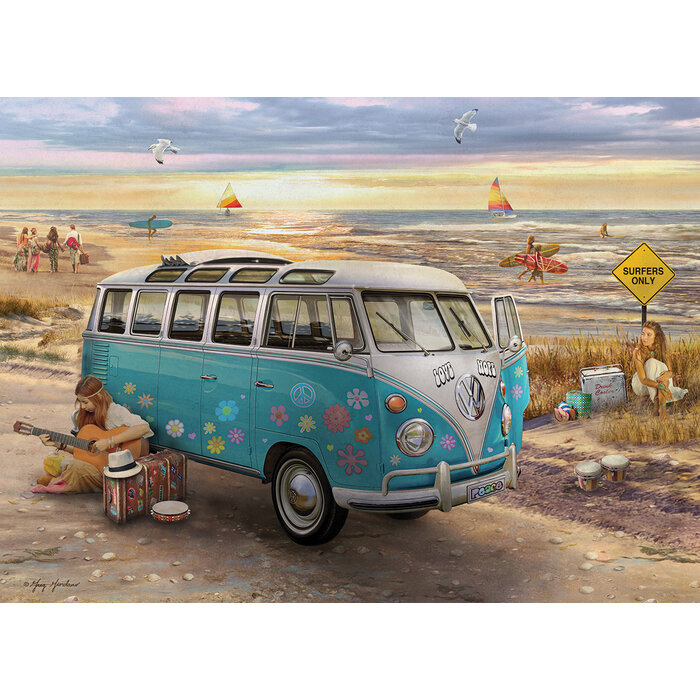 Eurographics 1000 pcs - The Love & Hope VW Bus