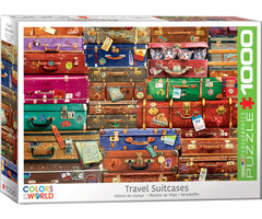 Eurographics 1000 pcs - Travel Suitcases