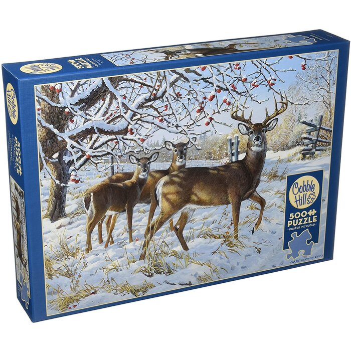 Cobble Hill Puzzles 500 pcs - Winter Deer