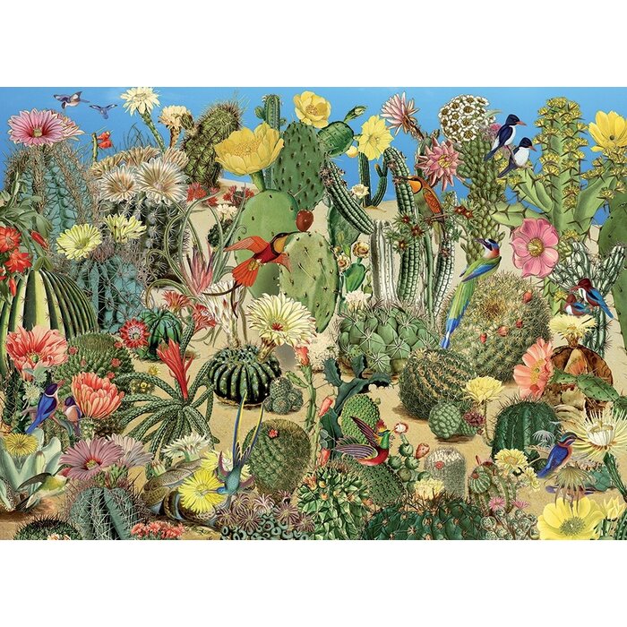 Cobble Hill Puzzles 1000 pcs - Cactus Garden