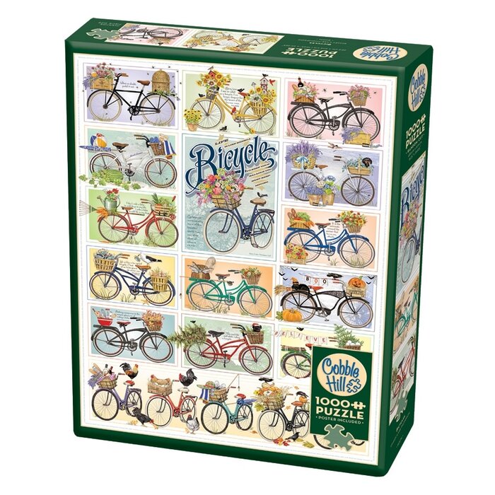 Cobble Hill Puzzles 1000 pcs - Bicycles