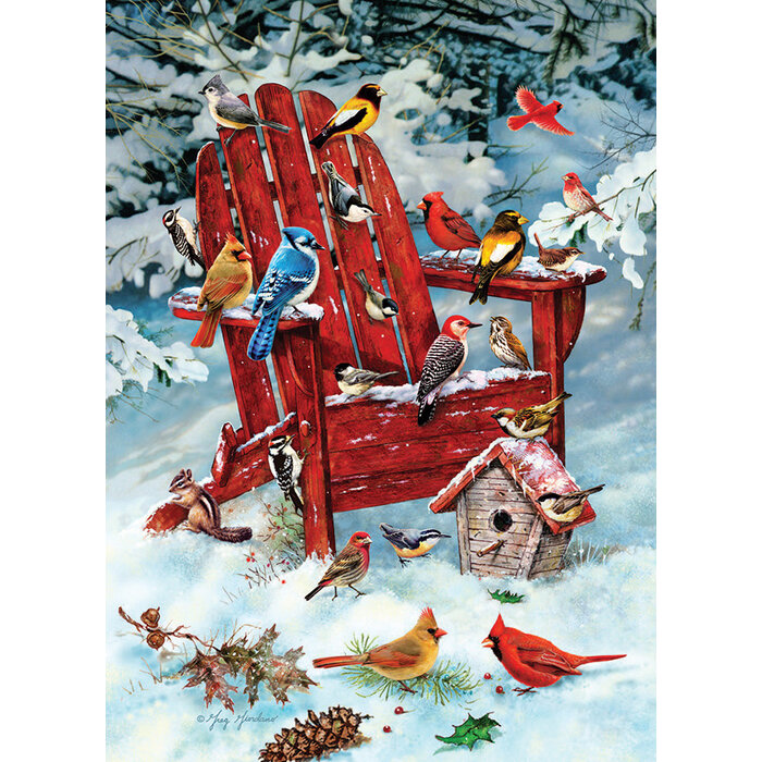 Cobble Hill Puzzles 1000 pcs - Adirondack Birds