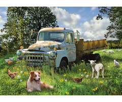 Cobble Hill Puzzles 1000 pcs - Sheep Field