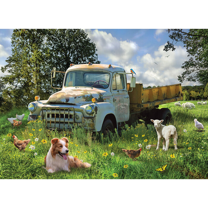 Cobble Hill Puzzles 1000 pcs - Sheep Field