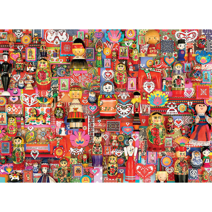 Cobble Hill Puzzles 1000 pcs - Dollies