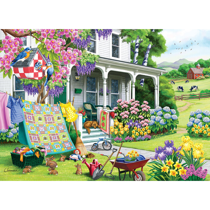 Cobble Hill Puzzles 500 pcs - Spring Cleaning