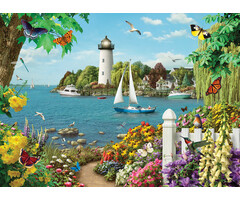 Cobble Hill Puzzles 500 pcs - By the Bay