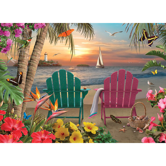 Cobble Hill Puzzles 500 pcs - Island Paradise
