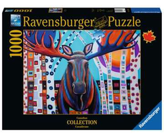 Ravensburger 1000 pcs - Canadian Collection: Winter Moose