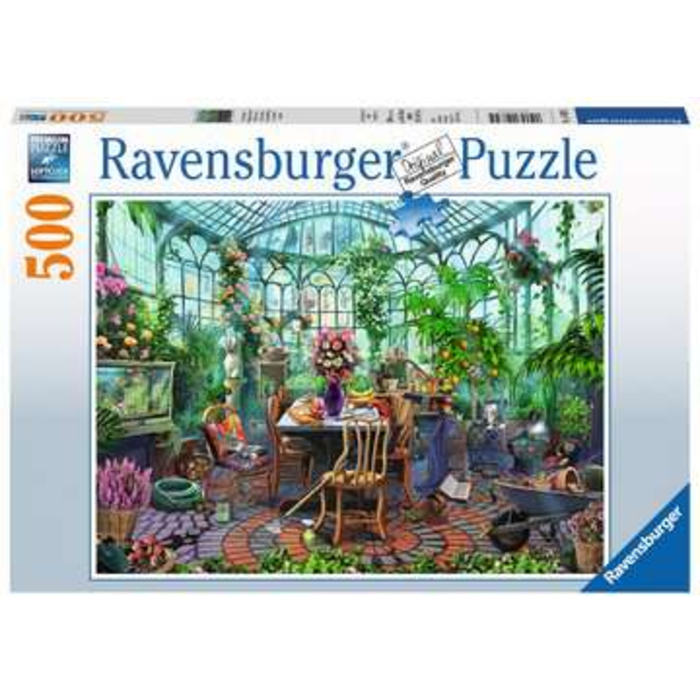 Ravensburger 500 pcs - Greenhouse Mornings