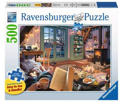 Ravensburger 500 pcs - Cozy Retreat (Large Piece Format)