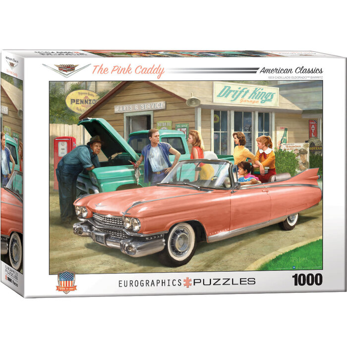 Eurographics 1000 pcs - The Pink Caddy