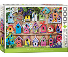 Eurographics 1000 pcs - Home Tweet Home Bird Houses