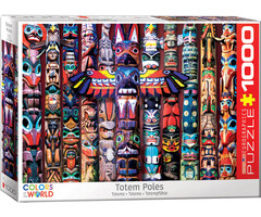 Eurographics 1000 pcs - Totem Poles