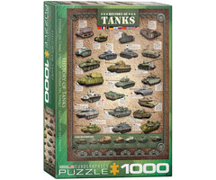 Eurographics 1000 pcs - History of Tanks