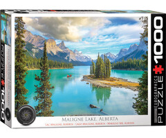 Eurographics 1000 pcs - Maligne Lake, Alberta