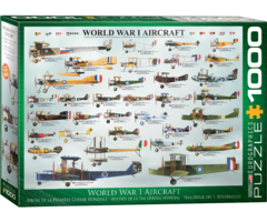 Eurographics 1000 pcs - World War I Aircraft