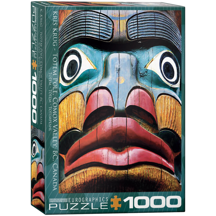 Eurographics 1000 pcs - Totem Pole Comox Valley BC