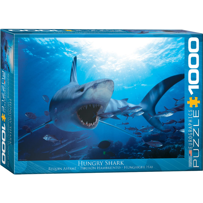 Eurographics 1000 pcs - Hungry Shark