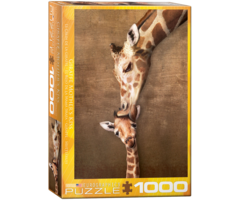 Eurographics 1000 pcs - Giraffe Mother's Kiss